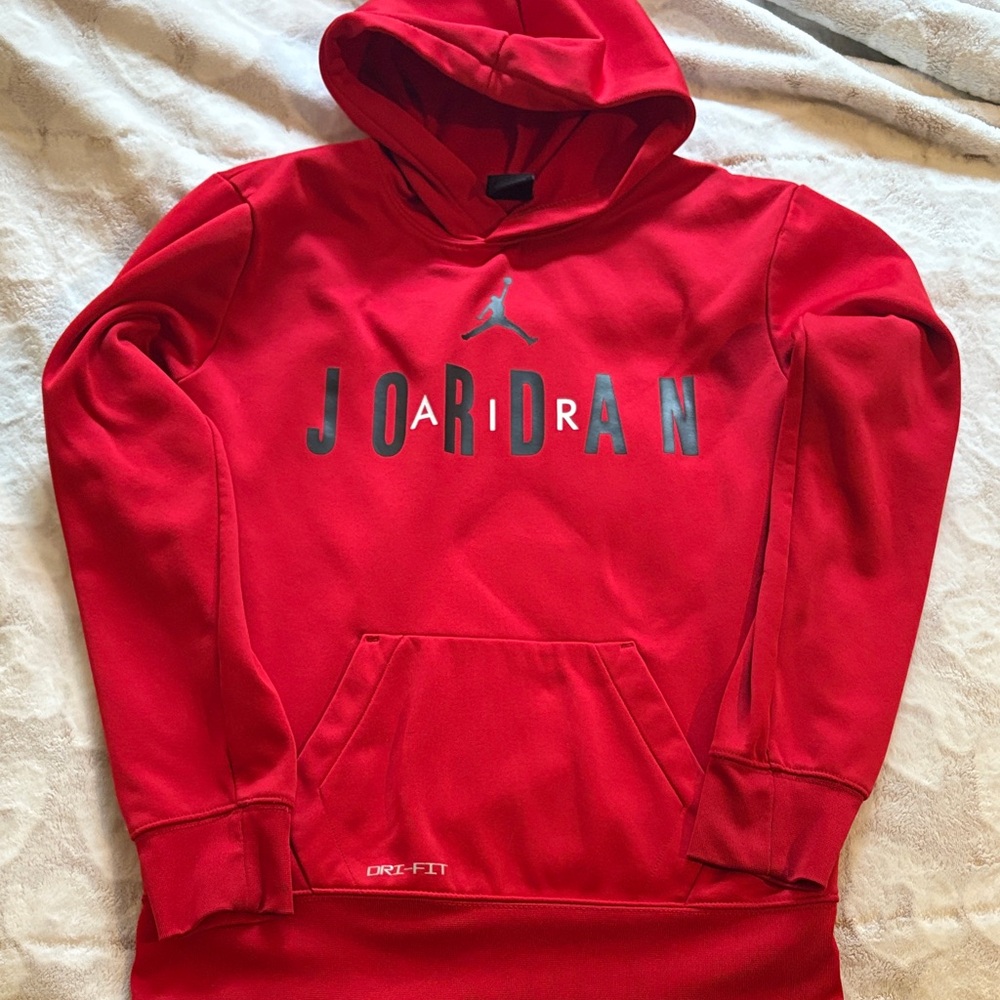Jordan Red Dri-FIT Men's Hoodie